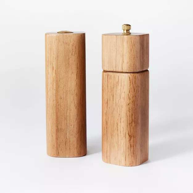 2pc Wood Salt and Pepper Shaker Set - Threshold™ designed with Studio McGee | Target