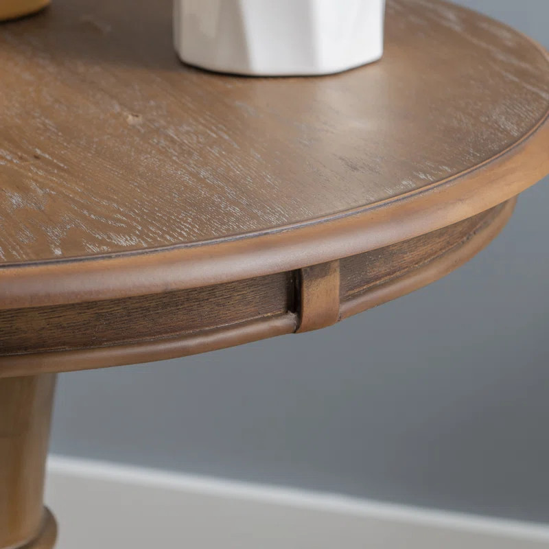 Kight 26'' Tall Pedestal End Table | Wayfair North America