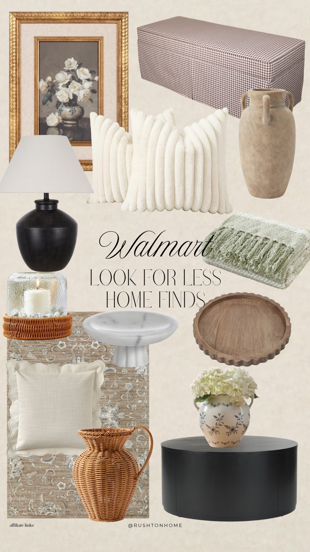 Beautiful home style doesn’t have to cost a fortune. 🤍✨

These Walmart finds are such a good reminder that you can create a warm, elevated space on a budget. I’m loving the timeless neutrals, cozy textures, and simple details that make each piece feel so much more expensive than it is.

Easy, affordable updates that make your home feel collected, cozy, and effortlessly stylish. 🌿

#LTKHome #LTKSeasonal #LTKmomlife