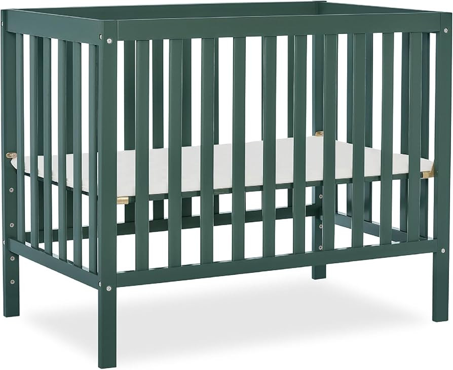 Dream On Me, Edgewood 4-in-1 Convertible Mini Crib, Olive | Amazon (US)