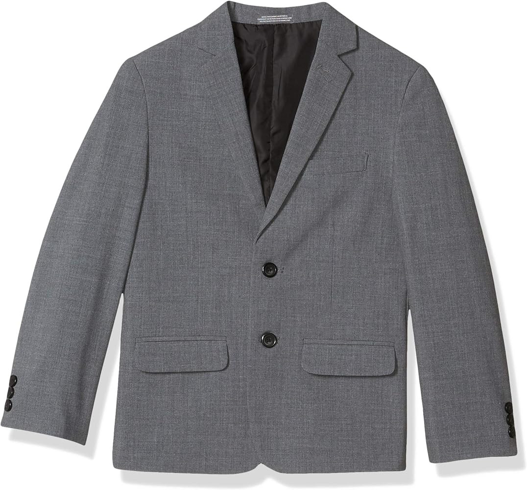 Van Heusen Boys' Adaptive Flex Stretch Suit Jacket, Faux Buttons & Velcro Closure | Amazon (US)