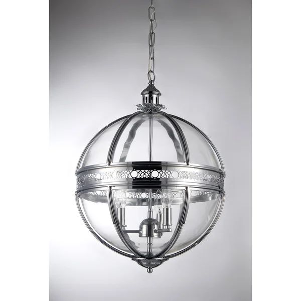 http://www.overstock.com/Home-Garden/Olsen-3-light-Clear-Glass-16-inch-Round-Chrome-finish-Chandelie | Bed Bath & Beyond