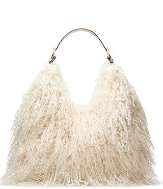 Michael Kors Nolita Large Shearling Shoulder Bag | Dillard's | Dillard's