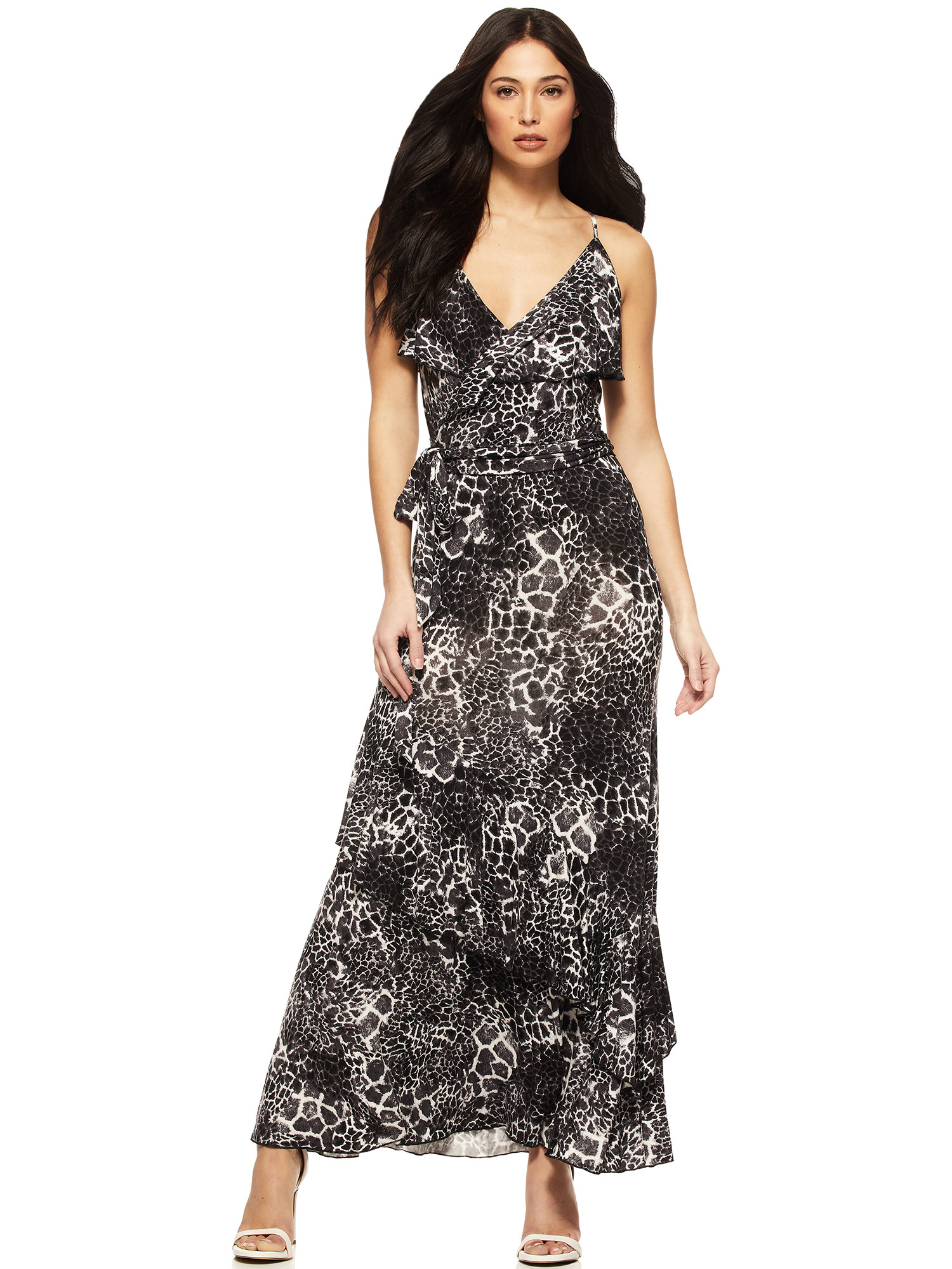 Sofia Jeans by Sofia Vergara Women's Knit Faux Wrap Dress | Walmart (US)