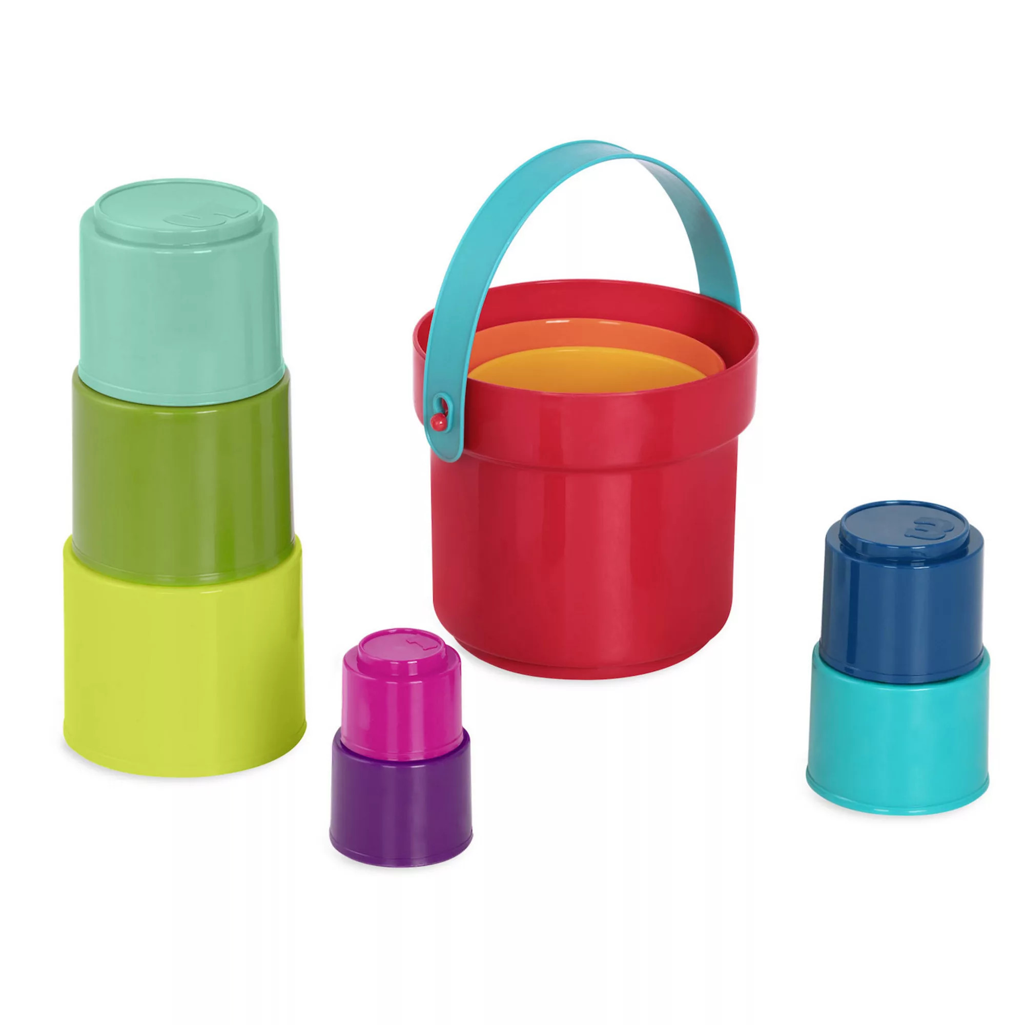 Battat Sort and Stack Cups Stacking and Building Playset | Kohl's