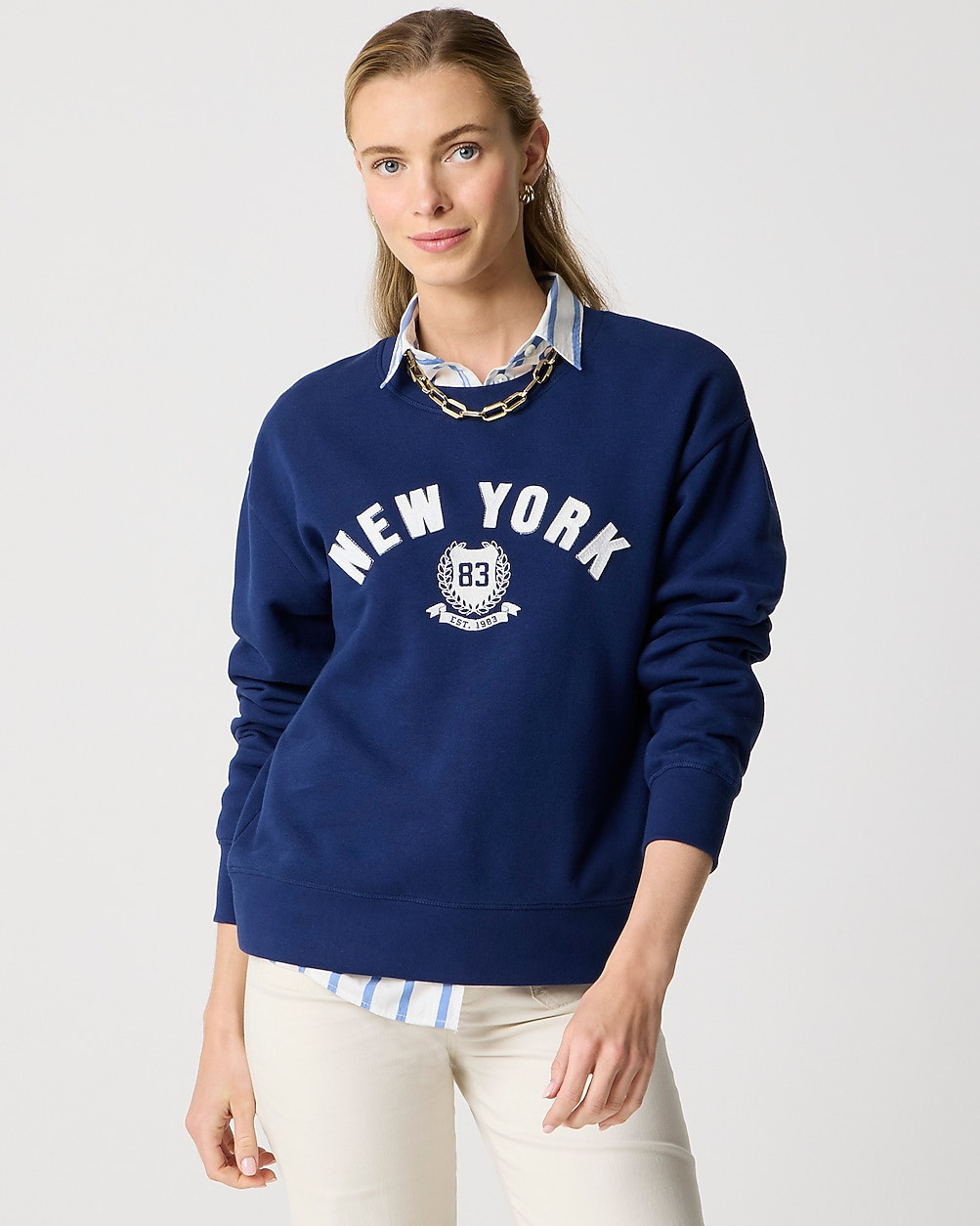 New York"" graphic sweatshirt | J.Crew Factory
