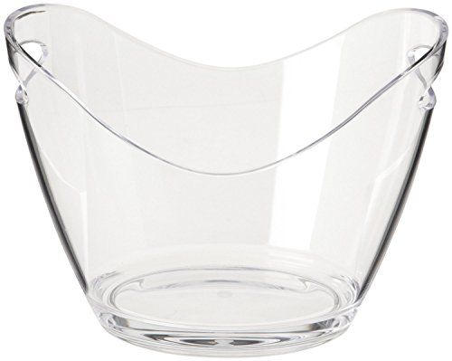 Agog - Ice Bucket Clear Acrylic 3.5 Liter Good for up to 2 Wine or Champagne Bottles Ice Bucket | Amazon (US)