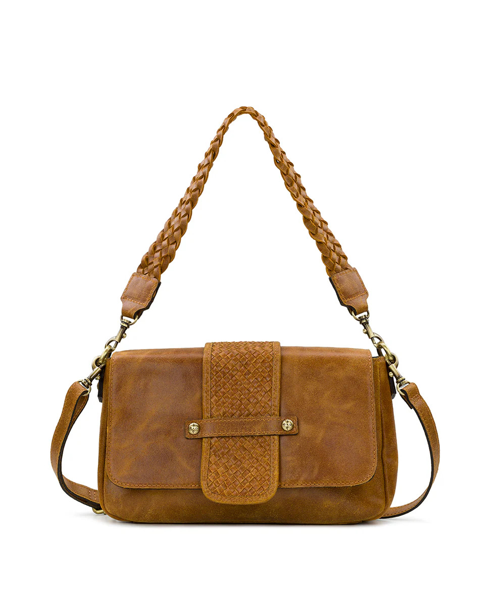 Elba Flap Crossbody 
         Italian Buffed Leather | Patricia Nash Designs