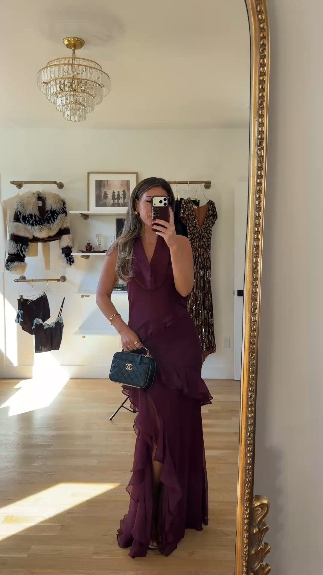 burgundy sleeveless chiffon maxi with a cowl neckline, tiered ruffles, and a high side slit amazon fall formal event & wedding guest dress ✨🍂

revolve: tulip
vivrelle: emerson20
vici: emerson35

Im 5’4” and wearing my usual small/2 

amazon fashion, amazon dresses, amazon finds, amazon outfit ideas, amazon summer outfits, affordable fashion finds, resortwear, resort outfits, vacation outfits, vacation dresses, beach vacation outfits, summer vacation outfits, tropical vacation outfits, vacation outfit ideas, summer wedding guest dresses, wedding guest dresses, cocktail dresses, semi-formal dresses, black tie wedding guest dresses, destination wedding guest dresses, garden party dresses, wedding guest outfit ideas

#LTKWedding #LTKSeasonal #LTKgrwm