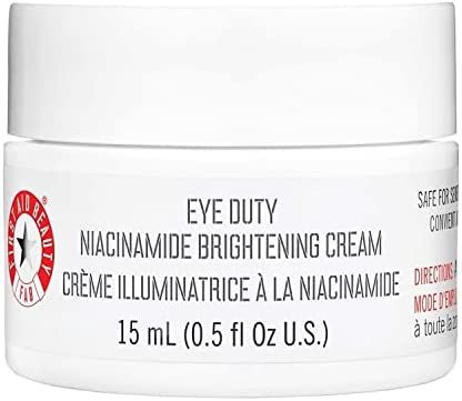 First Aid Beauty Eye Duty Niacinamide Brightening Cream, Illuminating Eye Cream for Dark Circles ... | Amazon (US)