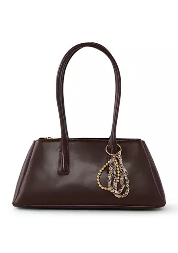 Triple Compartment East West Shoulder Bag | Belk