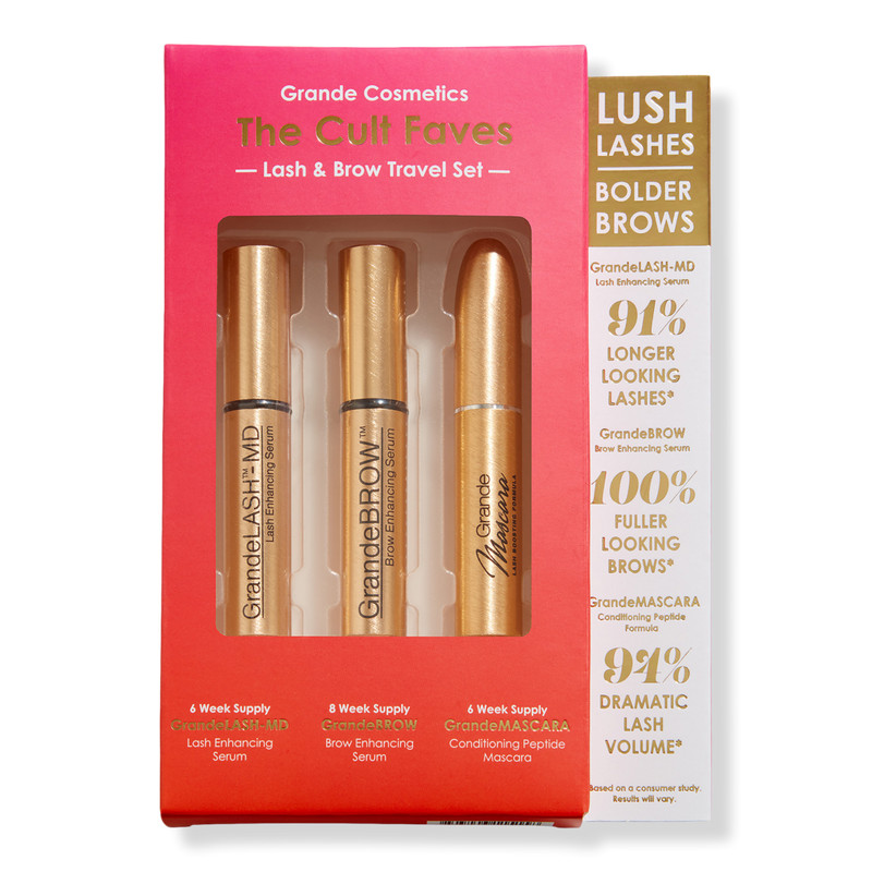 Grande Cosmetics The Cult Faves Lash & Brow Travel Set | Ulta Beauty | Ulta