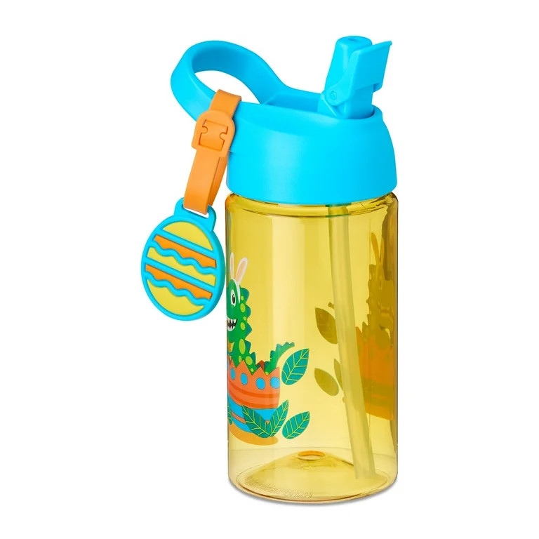 Plastic Dinosaur Tumbler Party Favor with Lid and Charm, Multicolor, Easter by Way To Celebrate | Walmart (US)