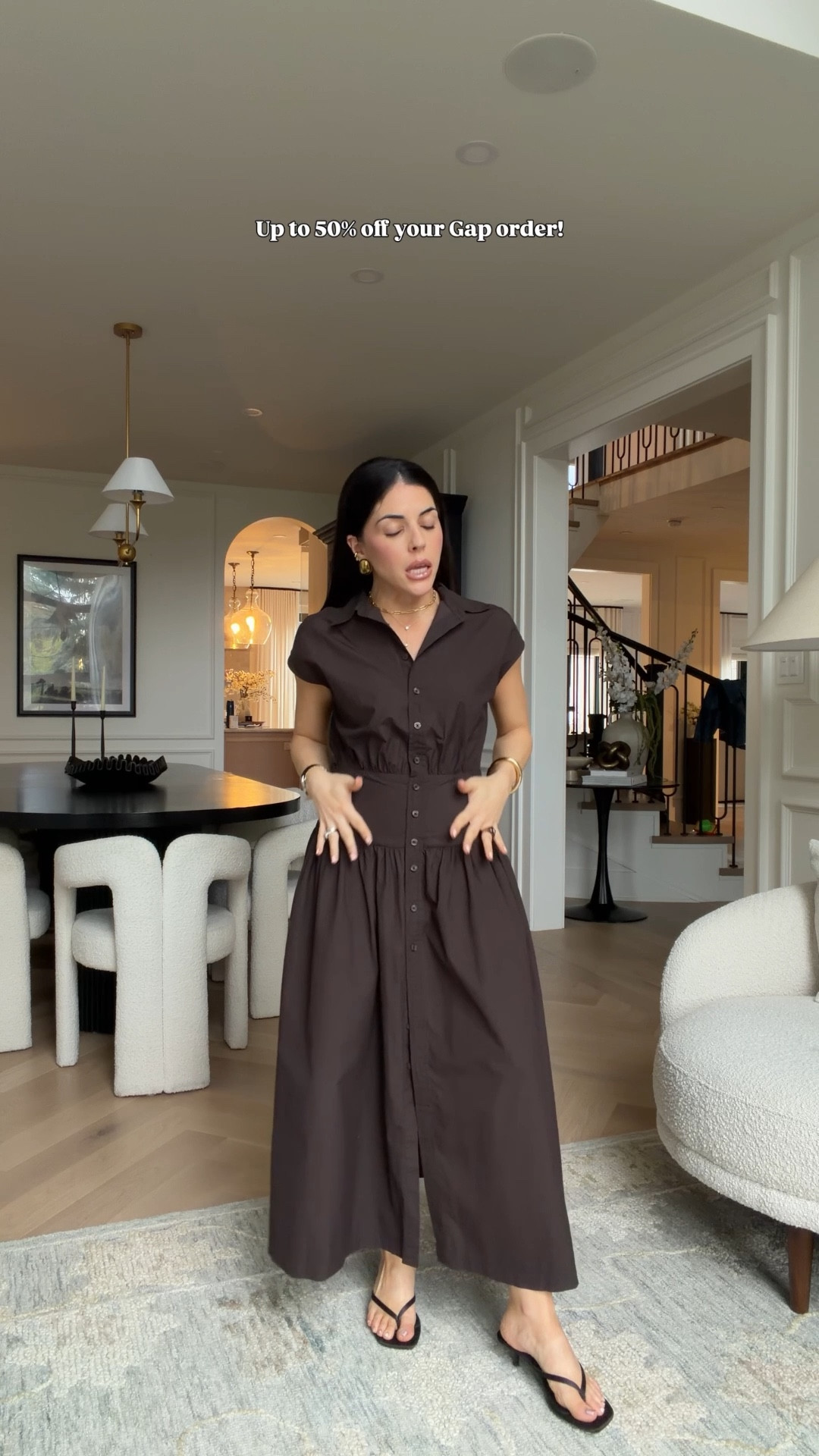 Size extra small petite in the dress