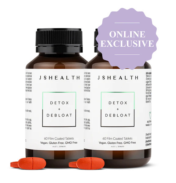 Detox + Debloat Twin Pack - 2 Month Supply | JS Health (UK & US)