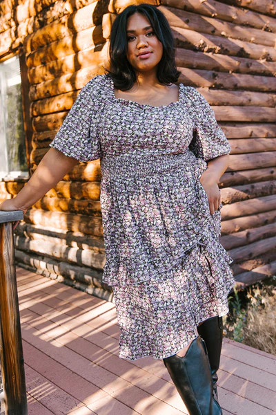 Olivia Floral Dress - Slightly Imperfect | Ivy City Co