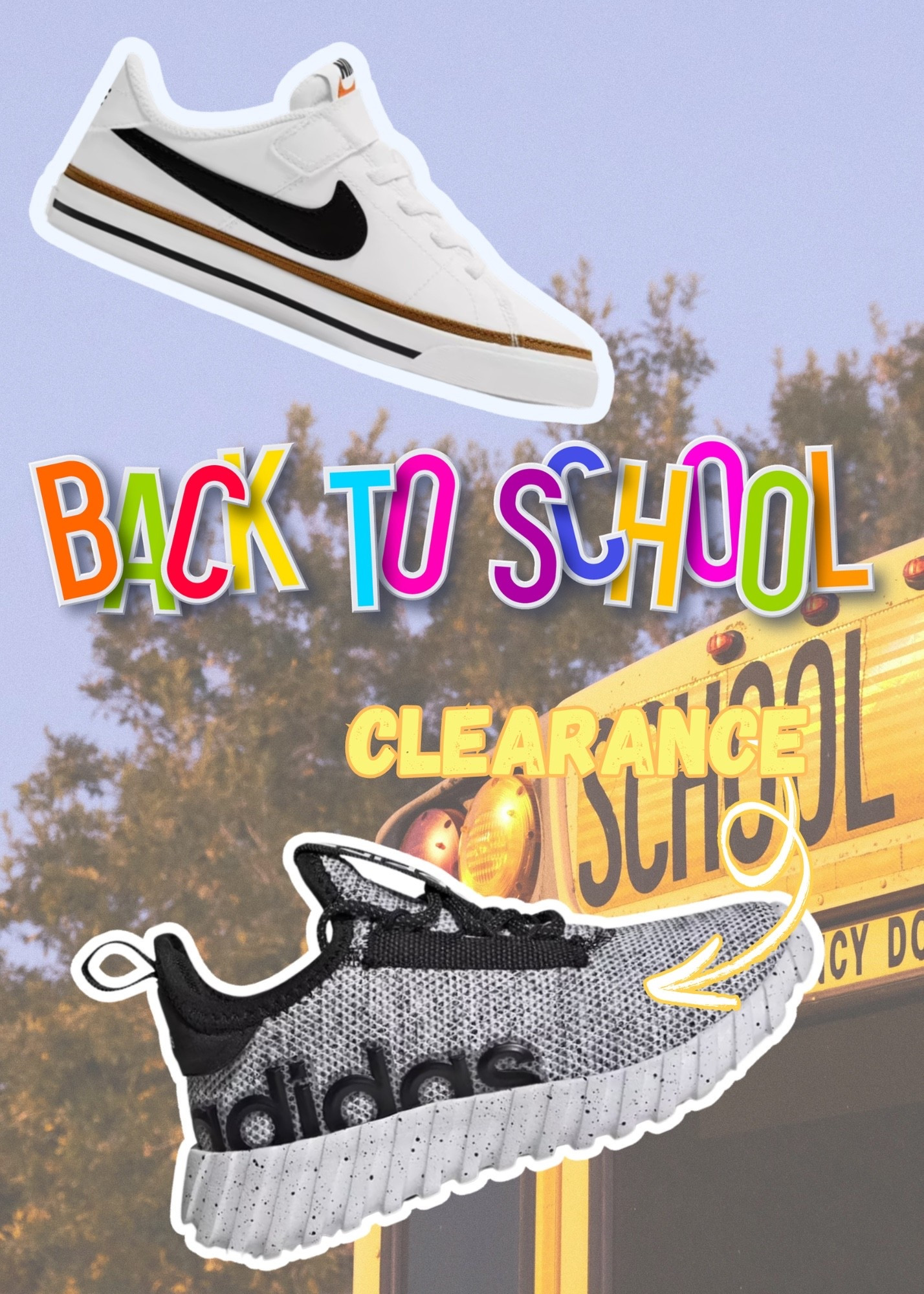 second time buying these shoes for him. The adidas are on clearance! 