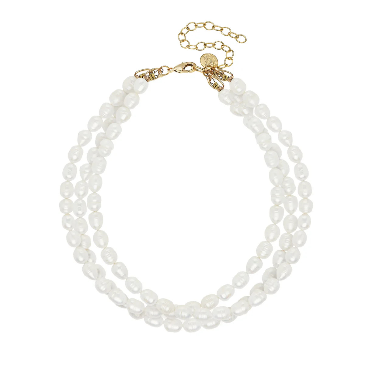 Triple Strand Pearl Necklace | Susan Shaw