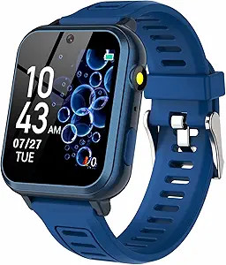 Phyulls Smart Watch for Kids with 24 Games Alarm Clock, Touchscreen, Calendaring Camera Music Pla... | Amazon (US)