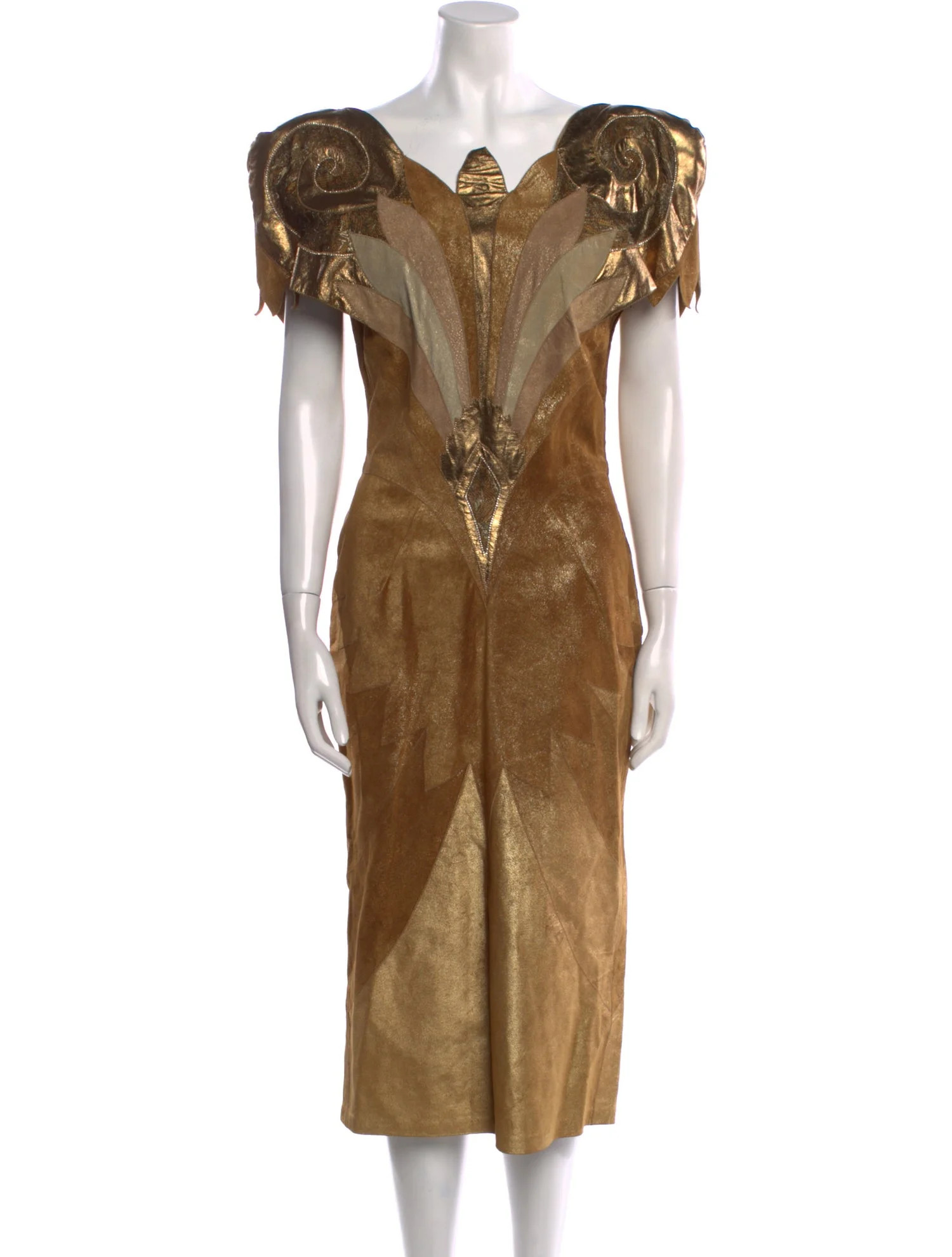 Vintage Midi Length Dress | The RealReal