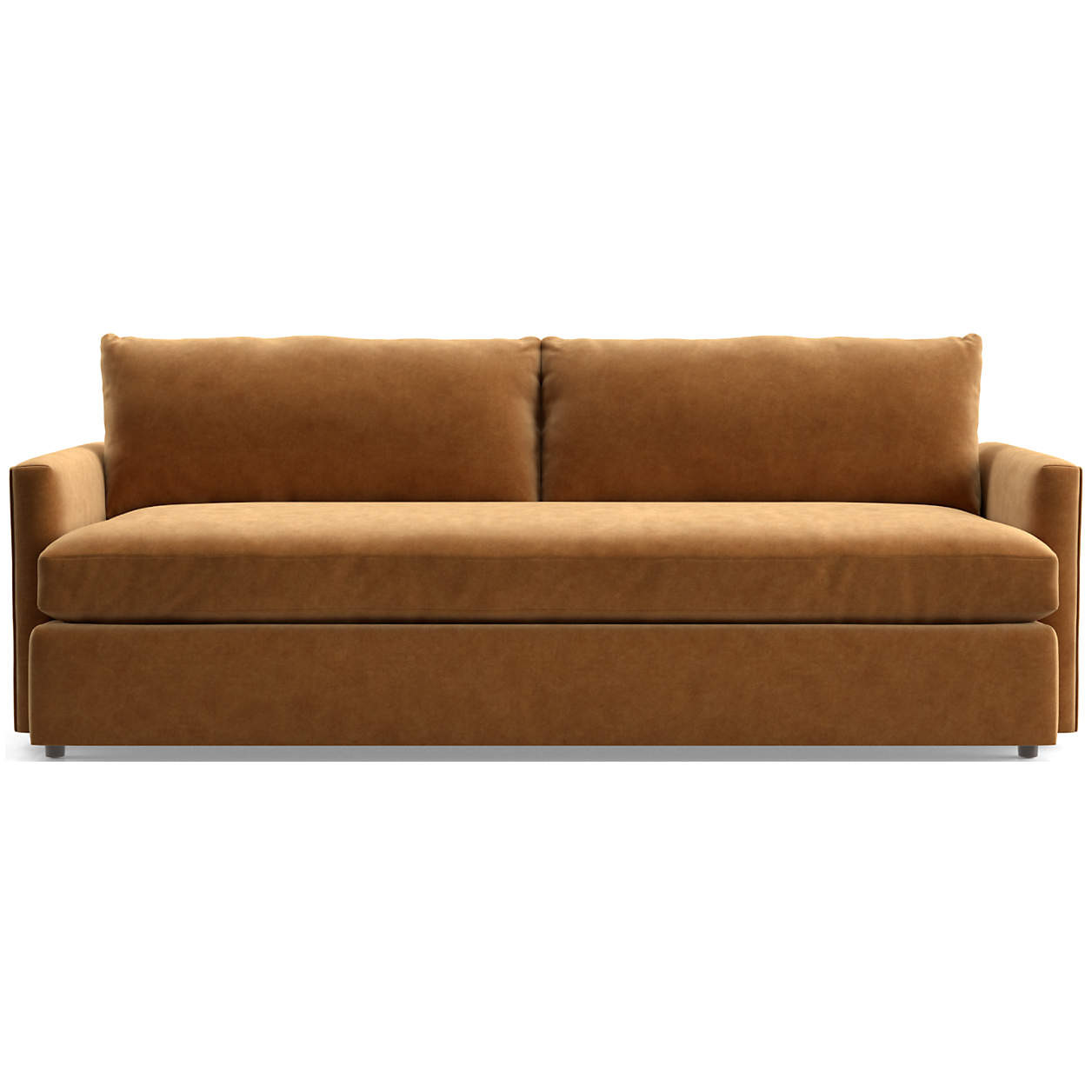 Lounge 93" Bench Sofa + Reviews | Crate & Barrel | Crate & Barrel