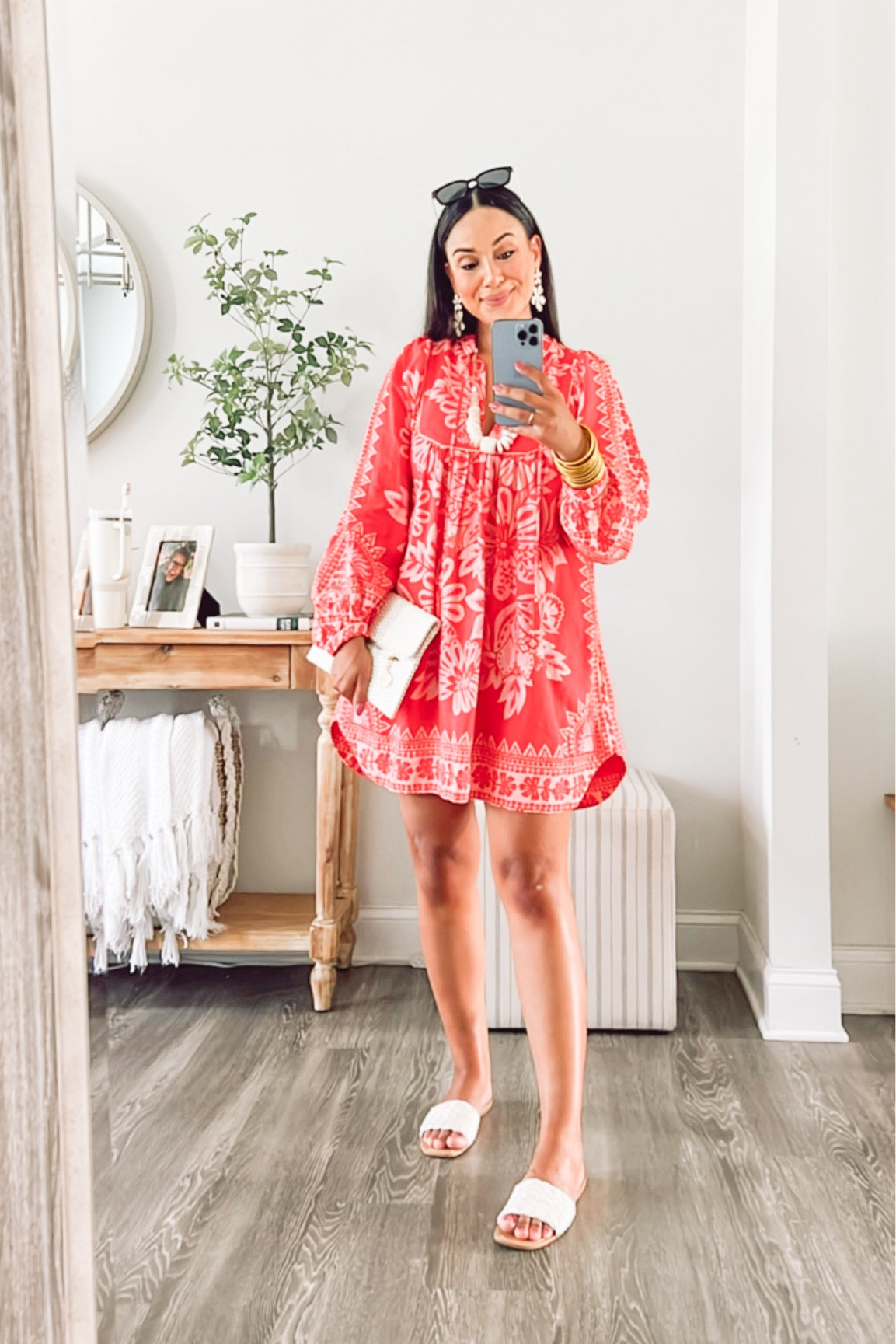 Summer Dress. Summer outfit. Summer mini dress. Vacation style. Summer Vacation dress. Resort style dress. 

#LTKMidsize #LTKSeasonal #LTKTravel