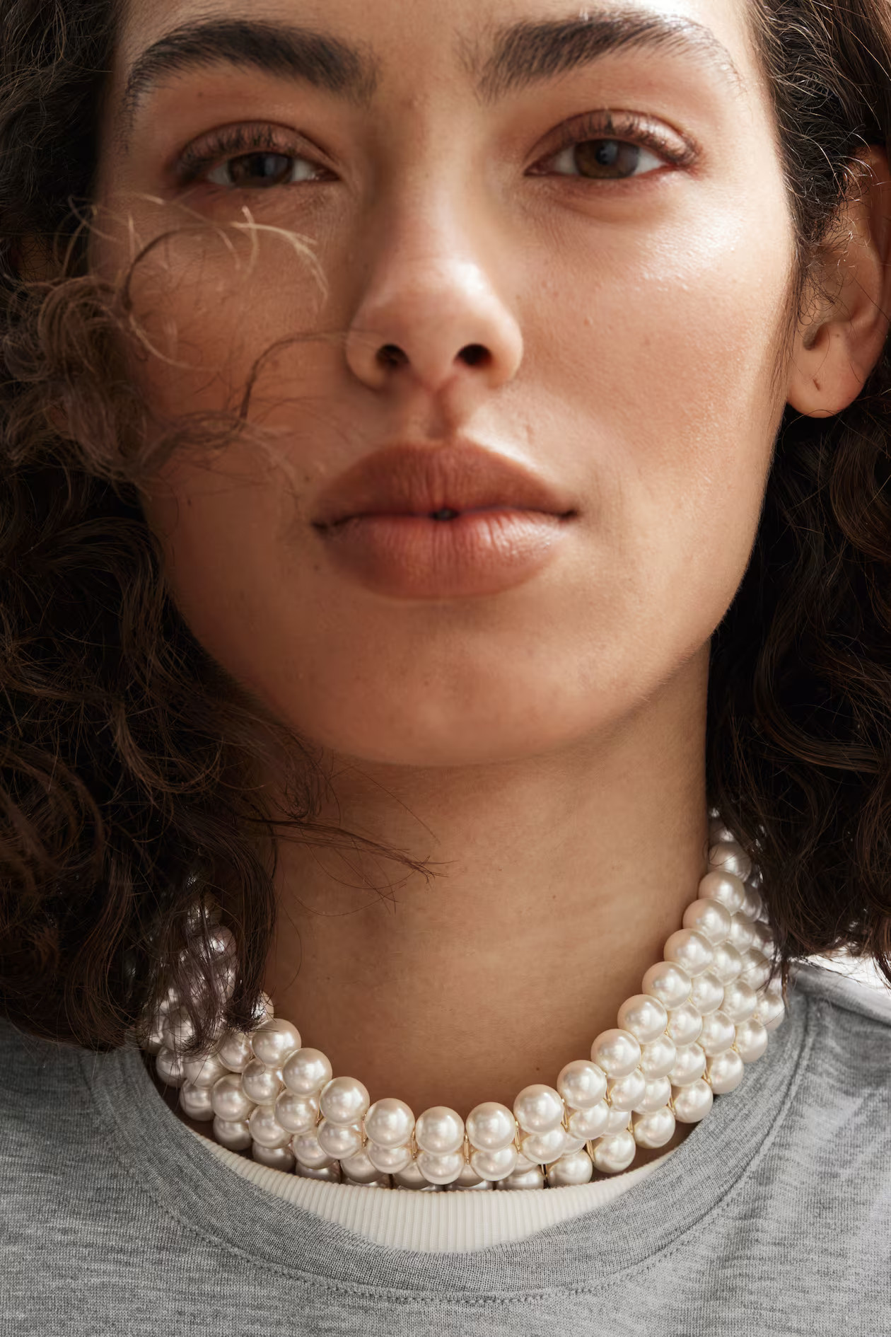 Parelchoker met twee rijen | H&M (DE, AT, CH, NL, FI)