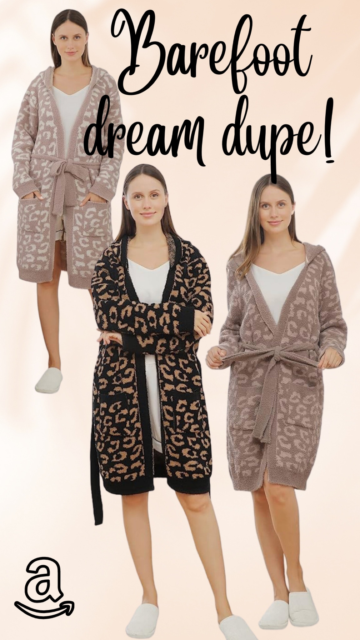 Barefoot dream dupe robe, cozy wear, comfort zone, robes, loungewear 

#LTKfamily #LTKGiftGuide #LTKfindsunder50