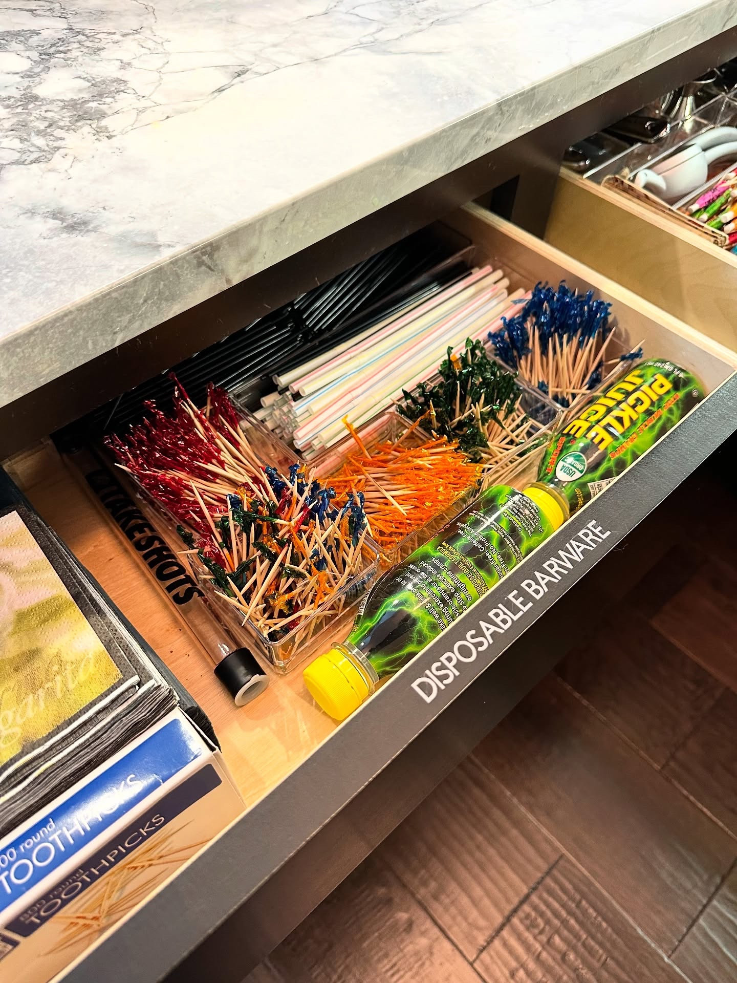 A luxe library of libations, perfectly organized 🥃