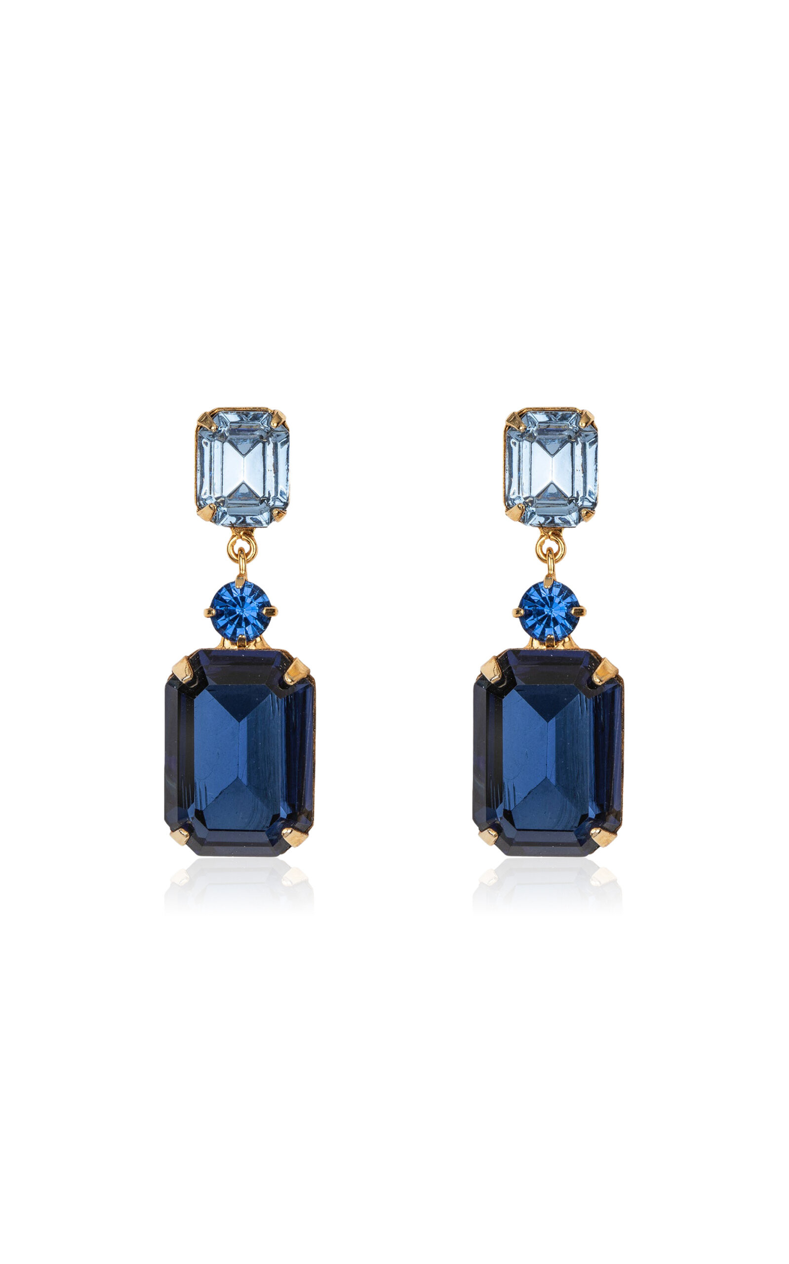 Justine Crystal Earrings | Moda Operandi (Global)