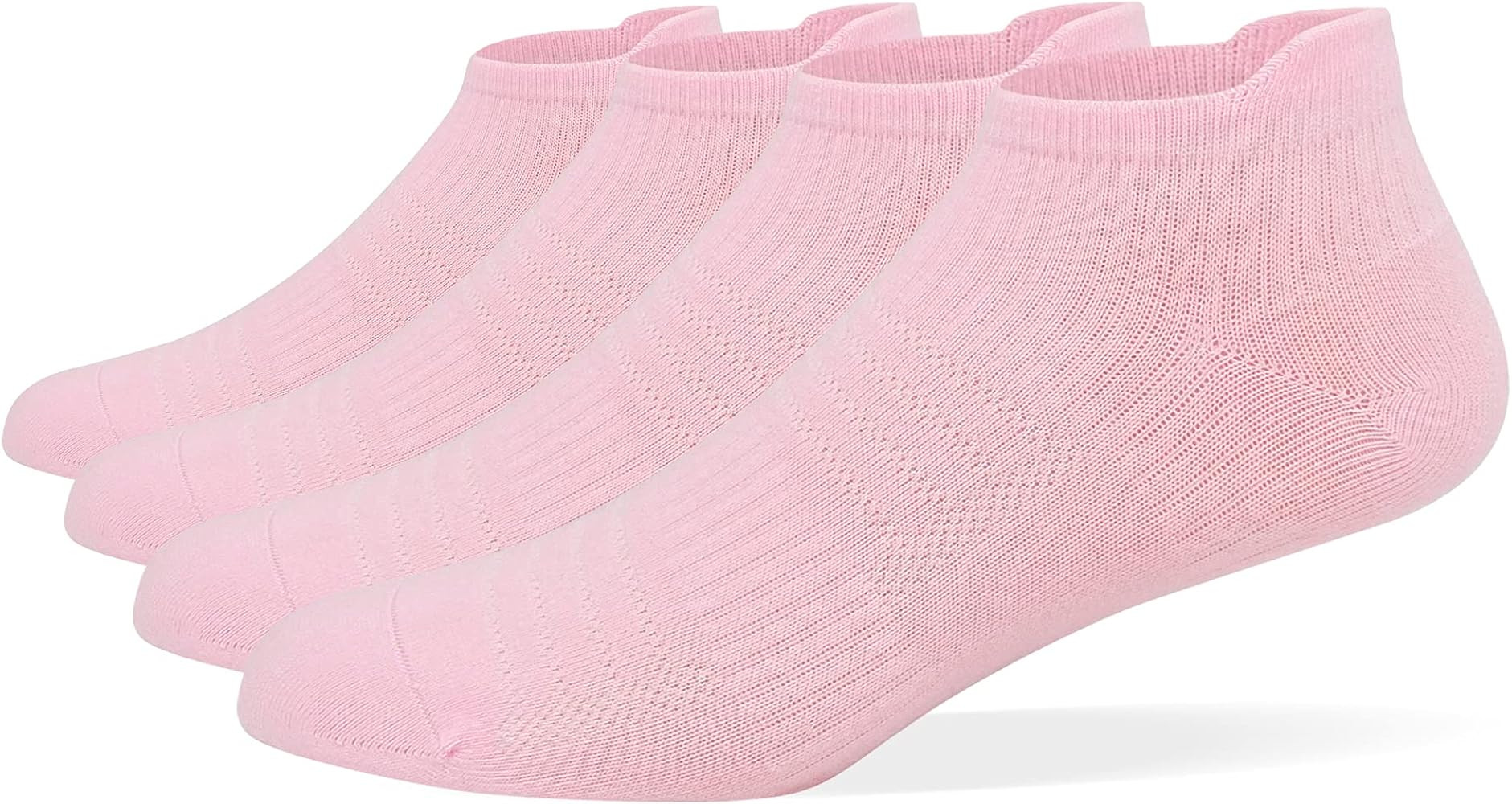 HaloYIYI Womens Performance Ankle 4 Pairs Running Athletic Breathable Cushioned Low Cut Sports So... | Amazon (US)