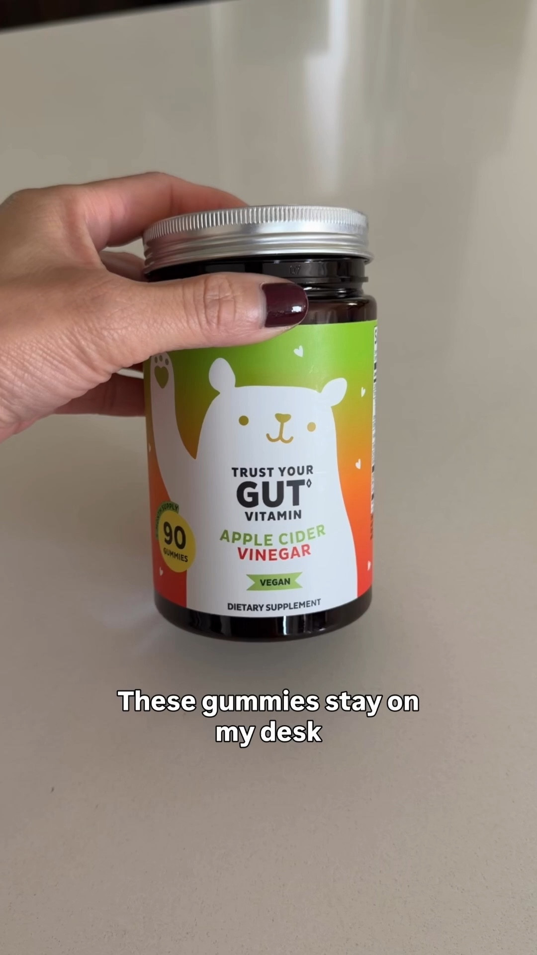 One gummy a day ✨ These gummy bear vitamins support gut health, digestion and metabolism. They taste like apples. 

The bottles stay on my desk as a natural daily routine to fit into my schedule for better gut balance. They’re clinically backed, made by women for women and are vegan, lactose-free and non-gmo. 

I have the 90 day supply. Try it now on sale with code: SPRING20

Vitamins, Bears with Benefits, gummy bear vitamins, women’s health, The Stylizt 




#LTKSaleAlert #LTKBeauty #LTKmorningroutine