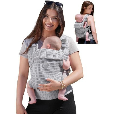 GROWNSY Baby Carrier Newborn to Toddler, Breathable Mesh Carrier(7-44lbs) with One-Click Sliding Clasp, Head Support | Target