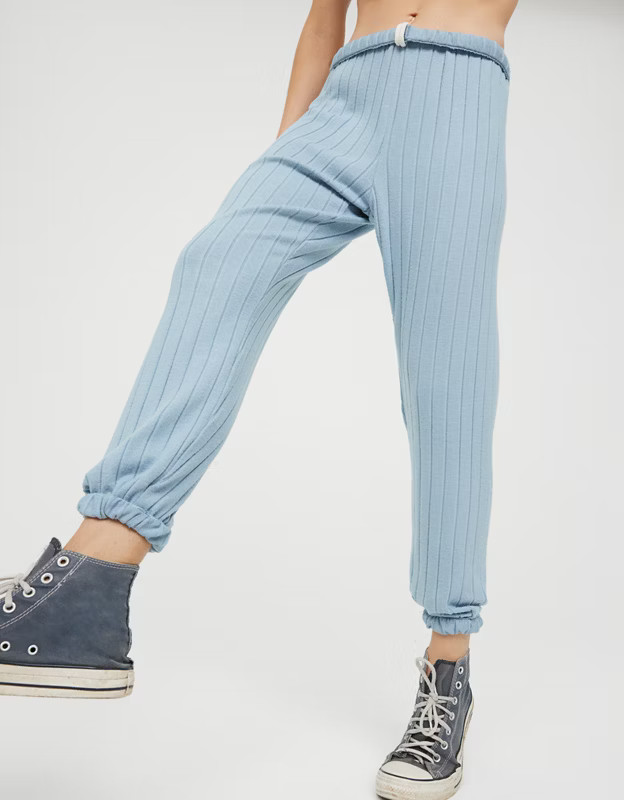 OFFLINE By Aerie Cozy Class Foldover Jogger | American Eagle Outfitters (US & CA)