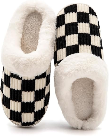 Guyarns House Slippers for Women & Men - Fuzzy, Casual Indoor/Outdoor Shoes with Memory Foam & Fa... | Amazon (US)