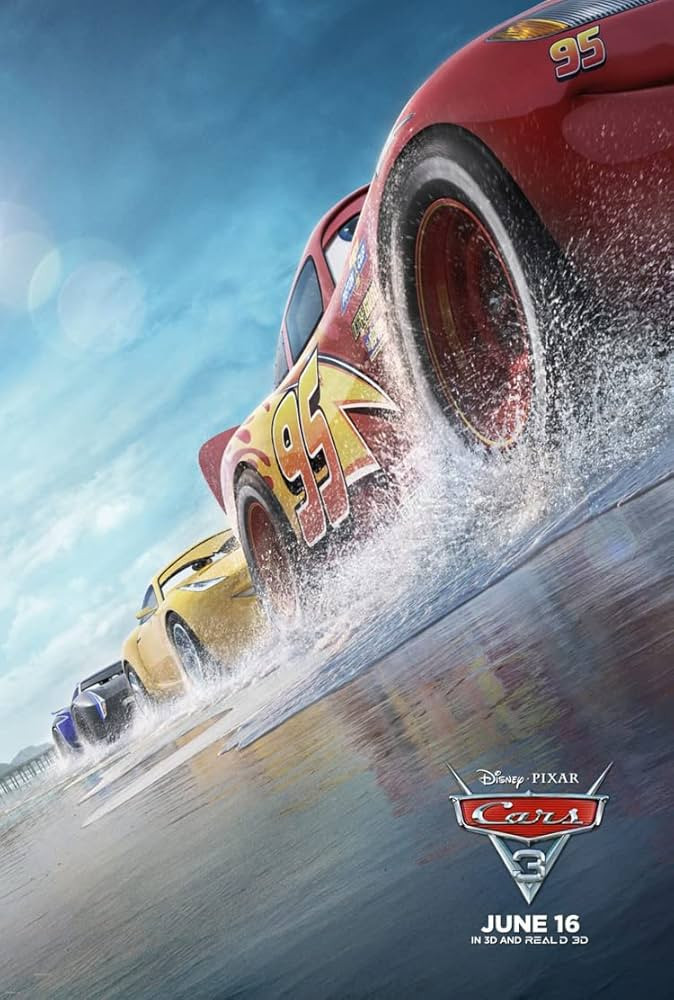 Movie Poster CARS 3 2 Sided ORIGINAL Version C 27x40 OWEN WILSON | Amazon (US)