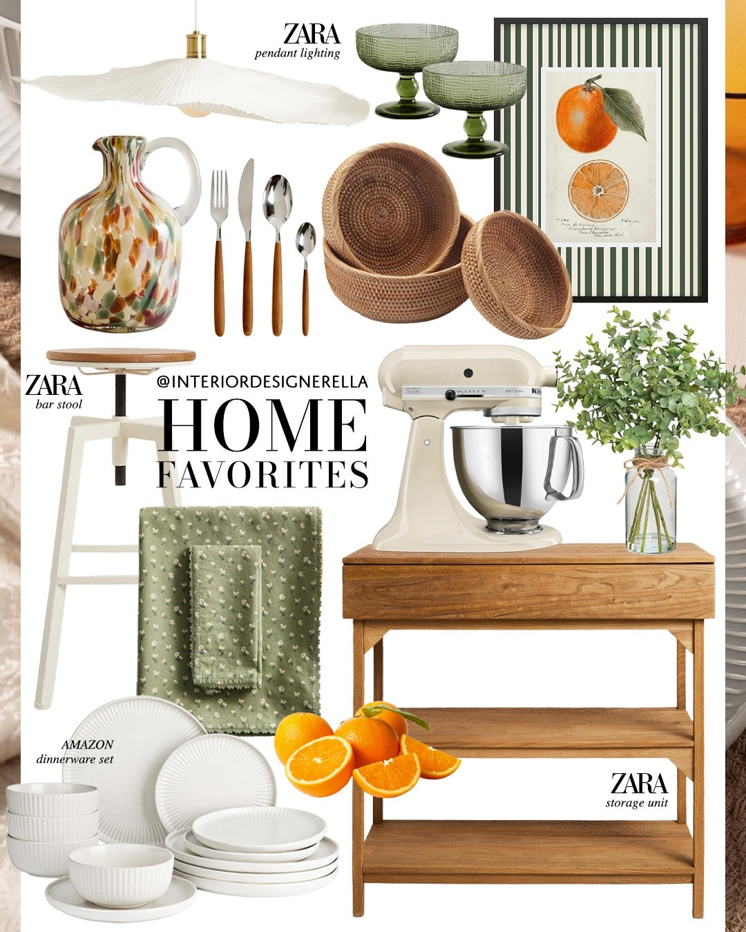 Amazon + Zara kitchen favorites!✨ Share this post with a friend!!🤗 Click on the “Home Favorites" collection on my LTK to shop this post and more!🤗 Have an amazing day!! Xo!!

#LTKHome #LTKFindsUnder100 #LTKSummerEdit