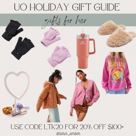 Use code LTK20 for 20% off orders of $100+

Urban outfitters / gift guides / Stanley cup / slippers / coats / gifts for her / Christmas / holiday guide / gloves 



#LTKHoliday #LTKCyberweek #LTKSeasonal