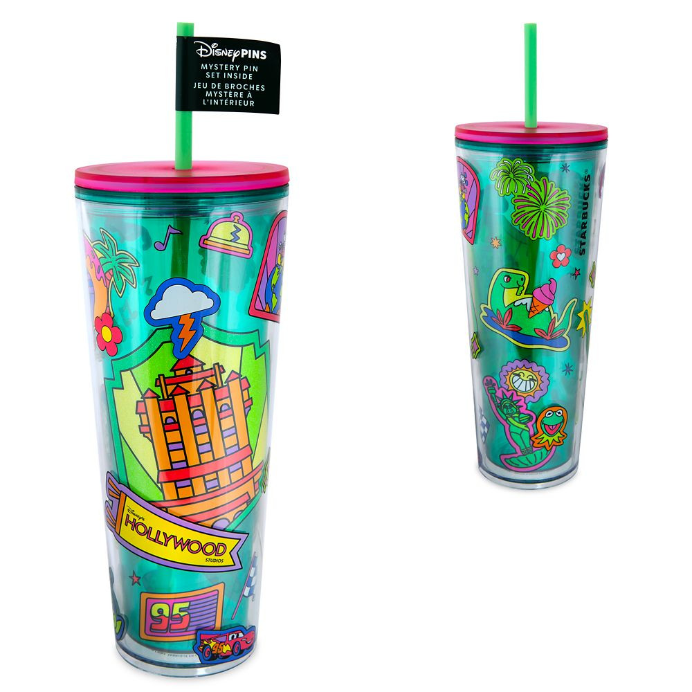 Disney's Hollywood Studios Starbucks® Travel Tumbler with Mystery Pin Blind Pack – 2-Pc. | Disney Store