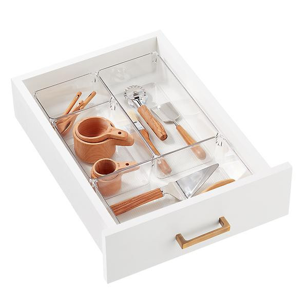 Everything Organizer Deep Drawer Organizer Clear | The Container Store