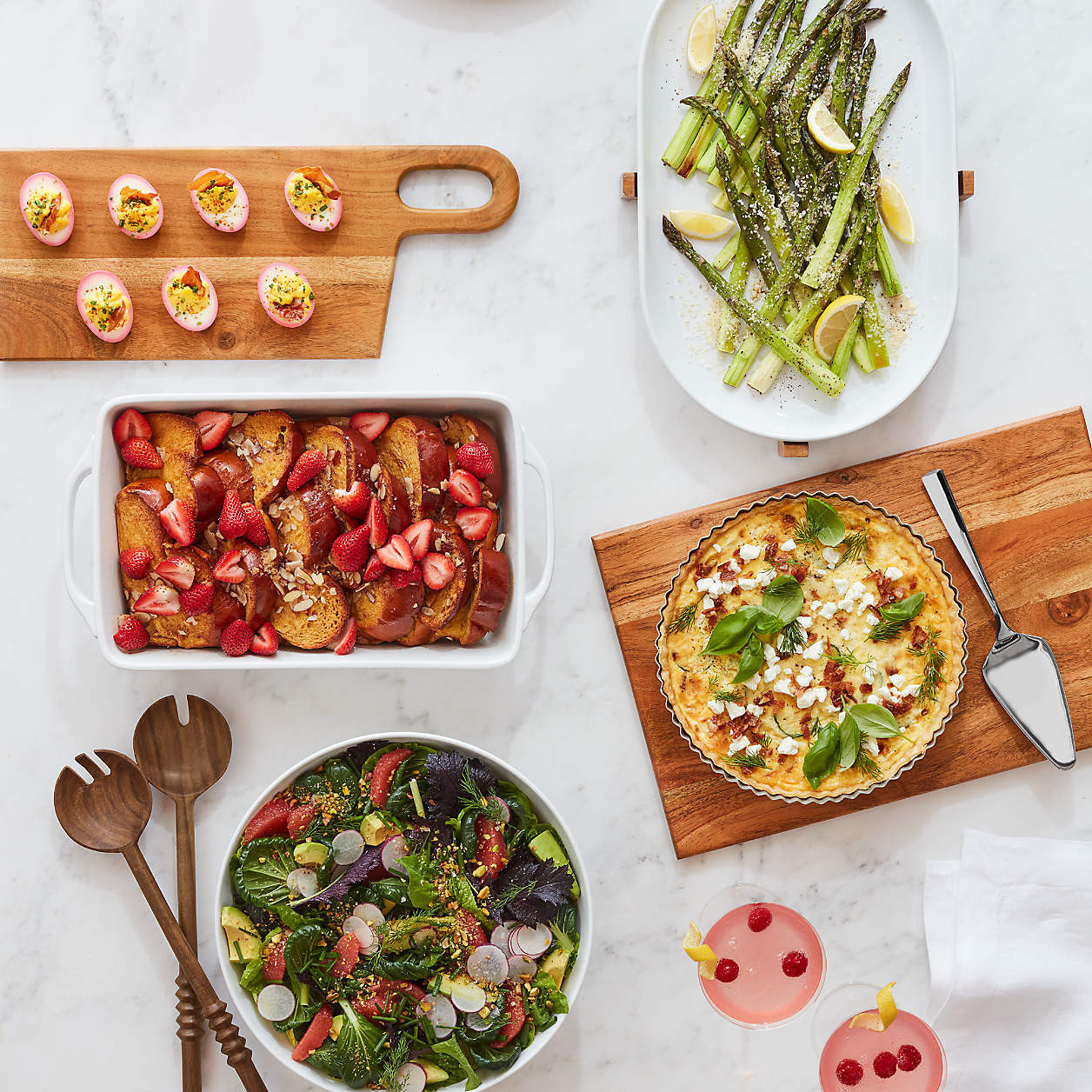 Aspen Large Porcelain Baking Dish + Reviews | Crate & Barrel | Crate & Barrel