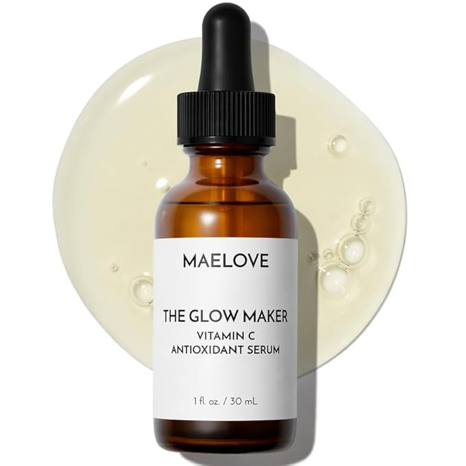 MAELOVE Glow Maker Vitamin C Serum with Vitamin E, Ferulic Acid & Hyaluronic Acid, Award-Winning ... | Amazon (US)