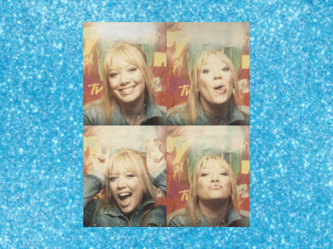 Hilary Duff Sticker Hilary Duff MTV TRL Sticker Early 2000s y2k Millennial Childhood Throwback Di... | Etsy (US)