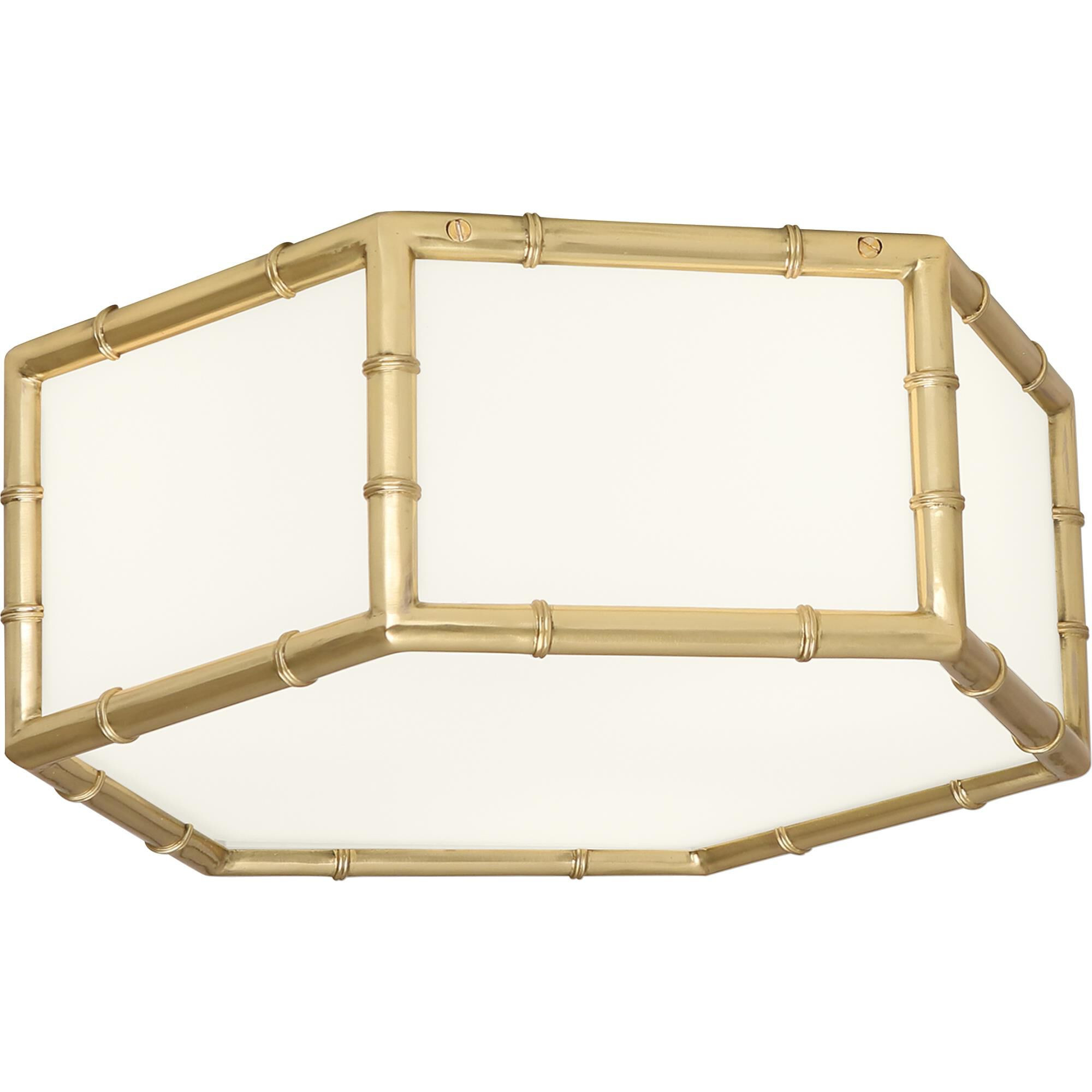 Jonathan Adler Meurice 14 Inch 3 Light Flush Mount by Robert Abbey | 1800 Lighting