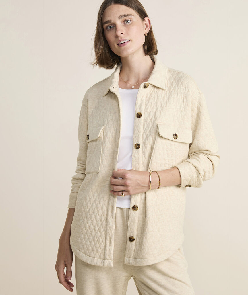 Quilted Dreamcloth® Shirt Jacket | vineyard vines