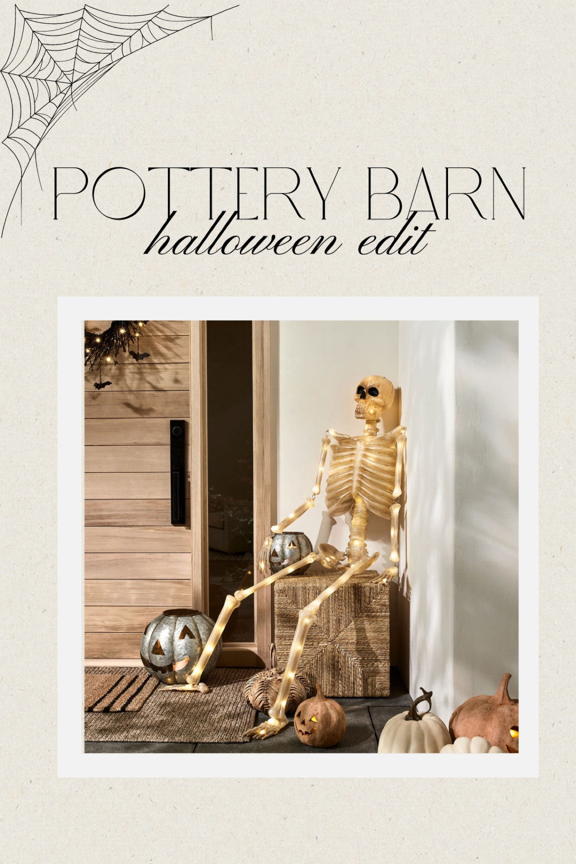 Light up skeleton • home decor • Halloween decor • pottery barn 

#LTKParties #LTKHome #LTKSeasonal