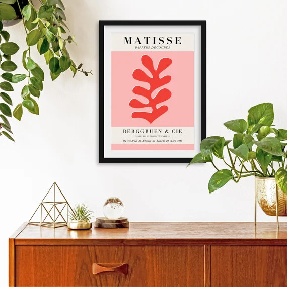 Matisse Cutout Poster, Henri Matisse Print, Matisse Exhibition Poster, Papiers Découpés | Etsy (US)