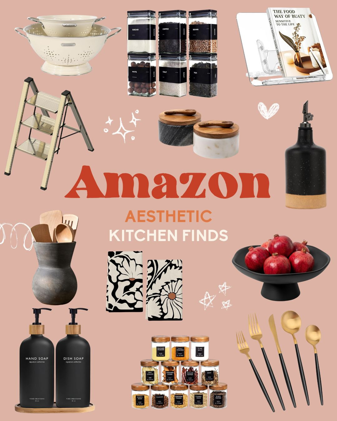 Sharing some amazing aesthetic amazon kitchen finds! 

 #LTKfitnessgoals #LTKfoodie #LTKHome
