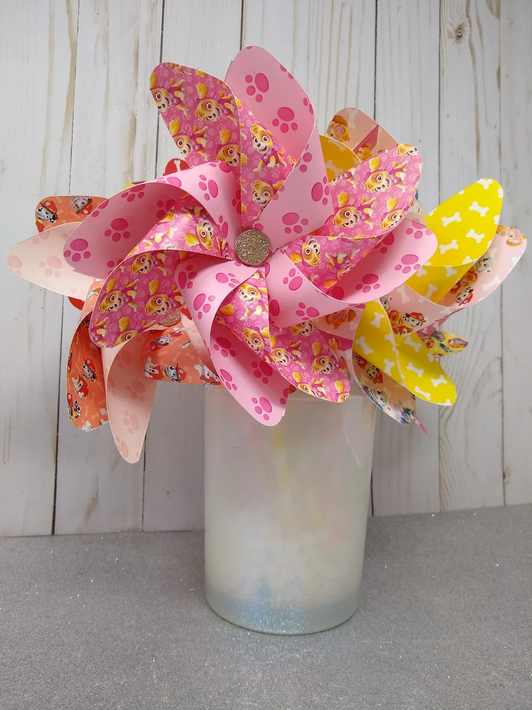 Paw Patrol Pretty in Pink Pinwheels Kids Birthday, Girl or Boy Party Supply, Decorations, Baby Sh... | Etsy (US)