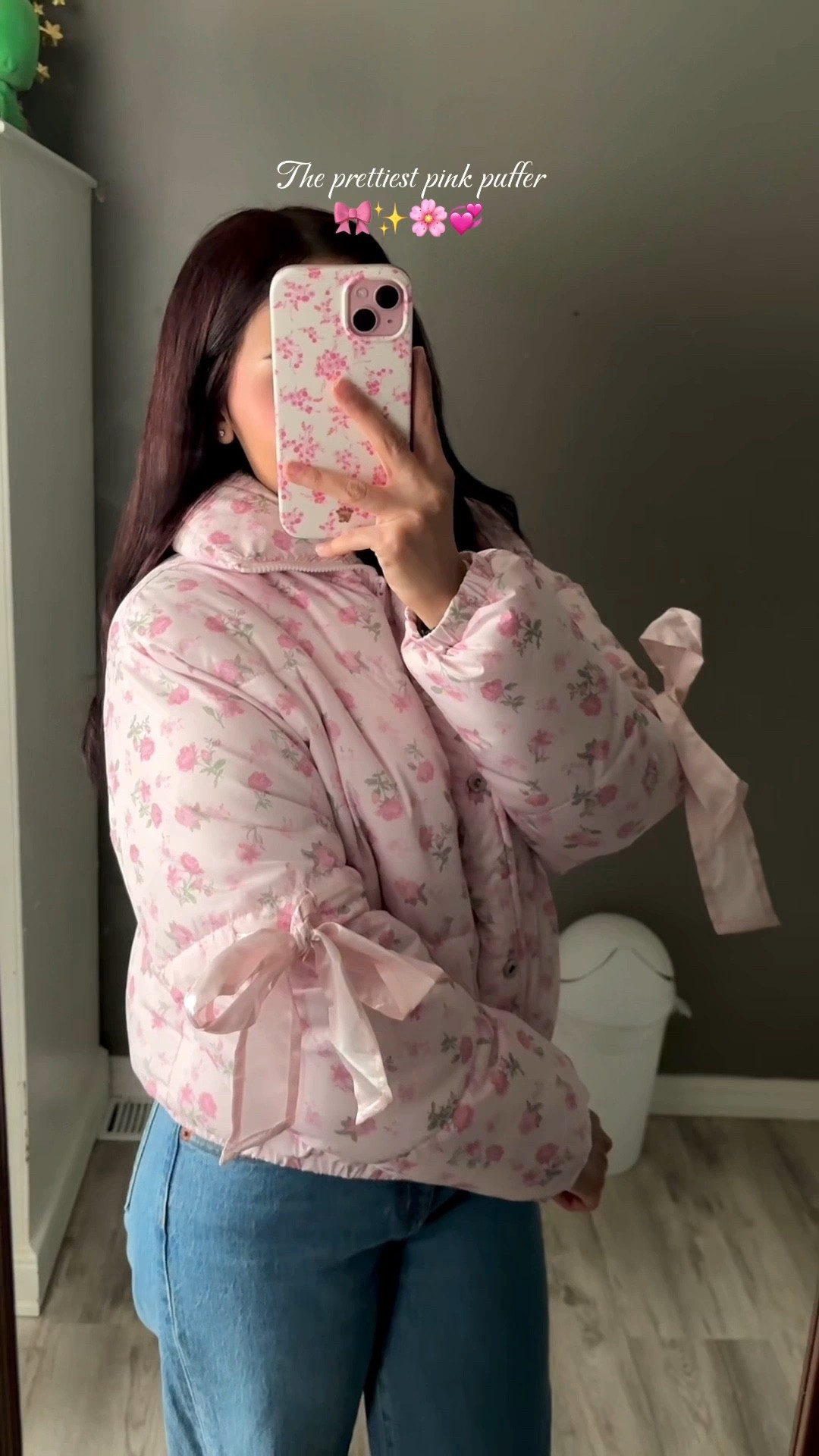 Pretty pink puffer🎀

#LTKFindsUnder50 #LTKHome #LTKPetite